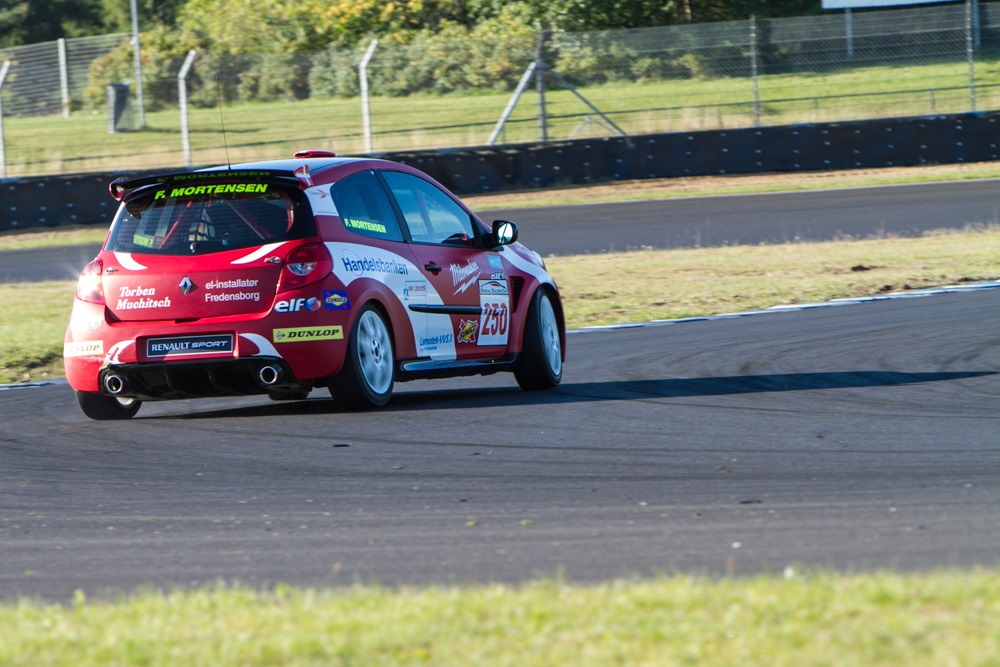 Frederik kørte sit sidste løb med Lamotek Racing på Jyllandsringen
(Foto: Gripping Media)